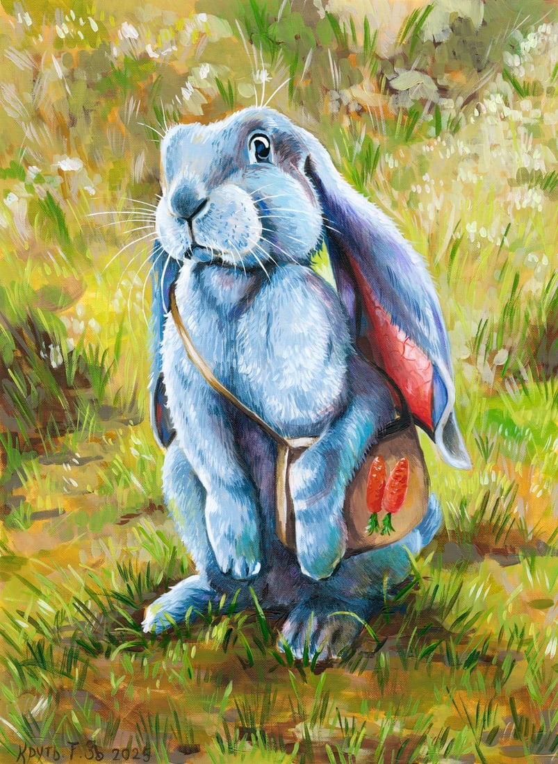 Tatiana Krut (Ukraine,20/21C) acrylic painting (1 of 12)