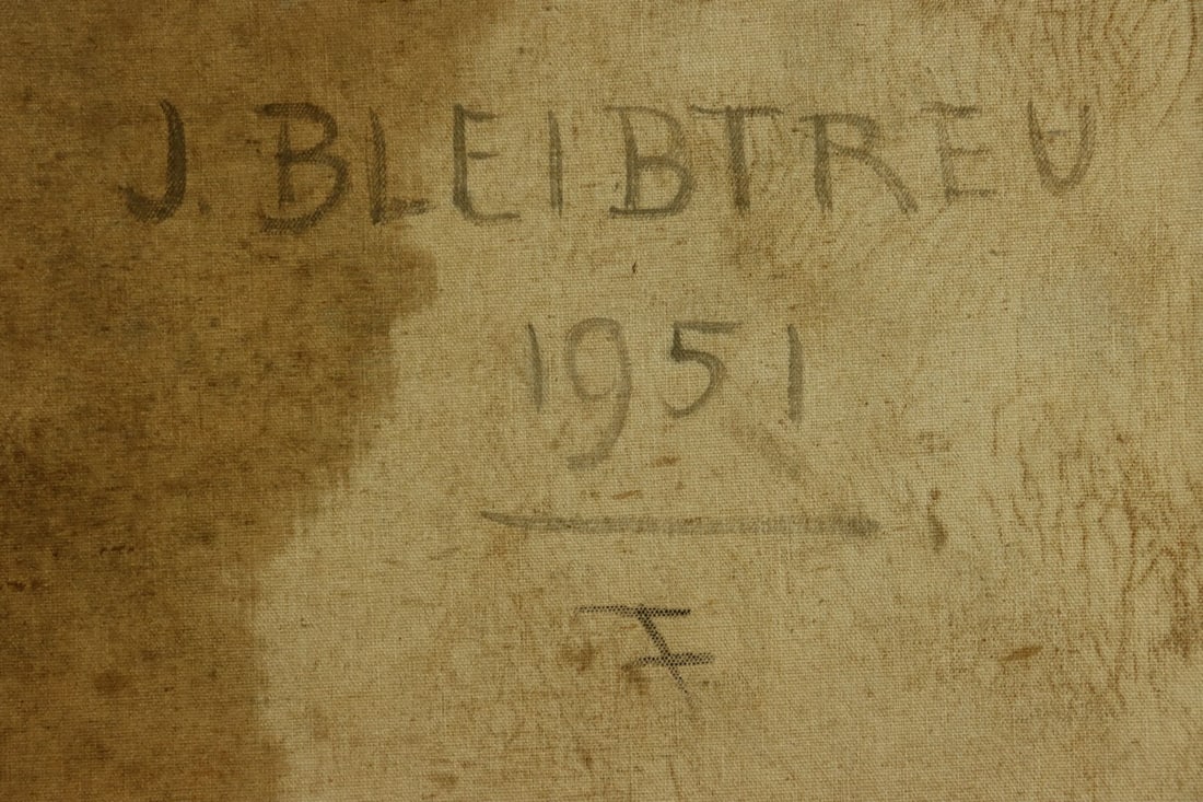 Jacob Bleibtreu (US,mid 20C) oil painting - 14