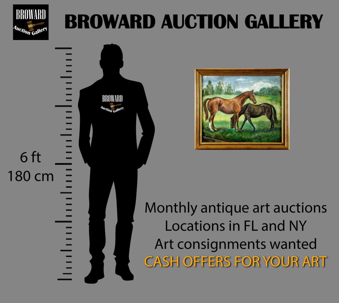 Jacob Bleibtreu (US,mid 20C) oil painting - 2