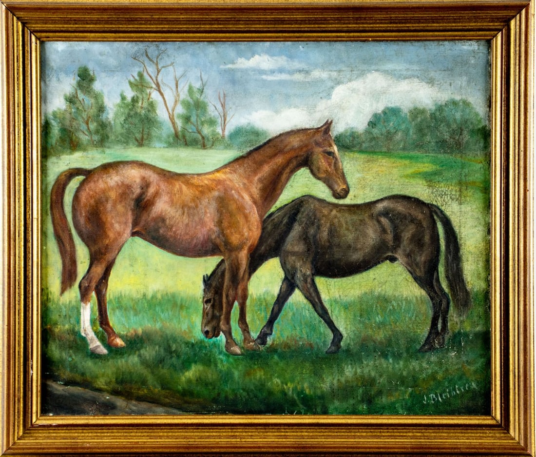 Jacob Bleibtreu (US,mid 20C) oil painting - 3