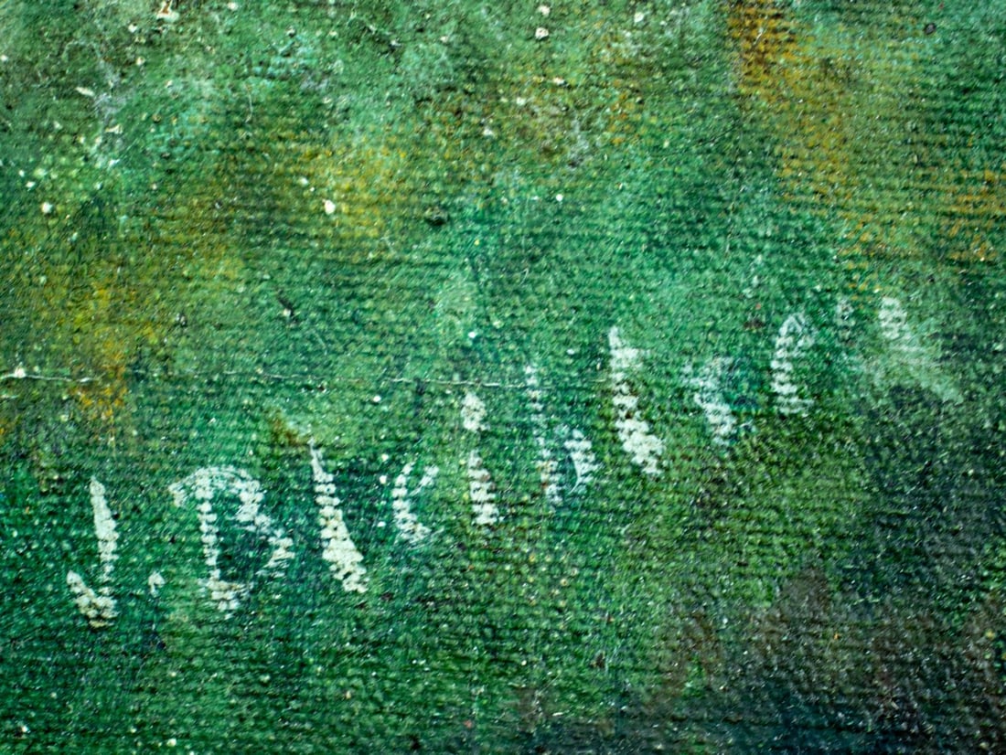 Jacob Bleibtreu (US,mid 20C) oil painting - 4