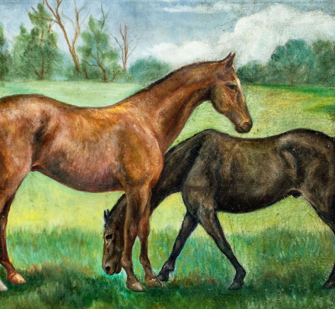 Jacob Bleibtreu (US,mid 20C) oil painting - 5