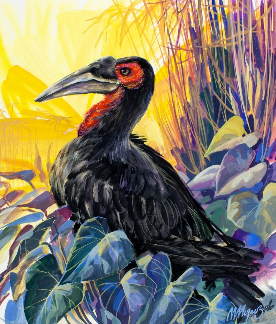 M Morozov (Russia,20C) gouache painting (1 of 13)