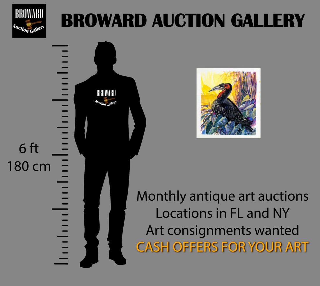 M Morozov (Russia,20C) gouache painting - 2