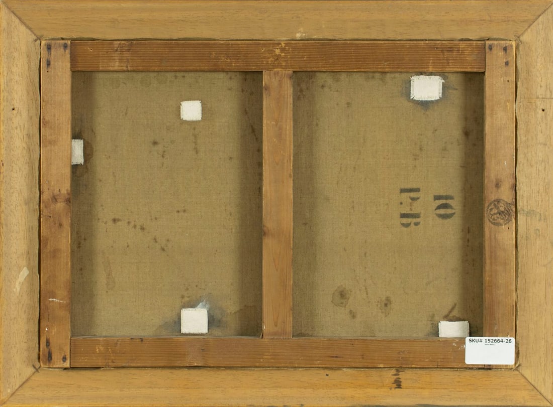 Walter Biddlecombe (UK,1856-1938) oil painting antique - 9