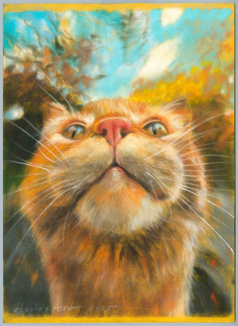 Olesya Grebenyuk (Ukraine,20/21C) pastel painting - 3