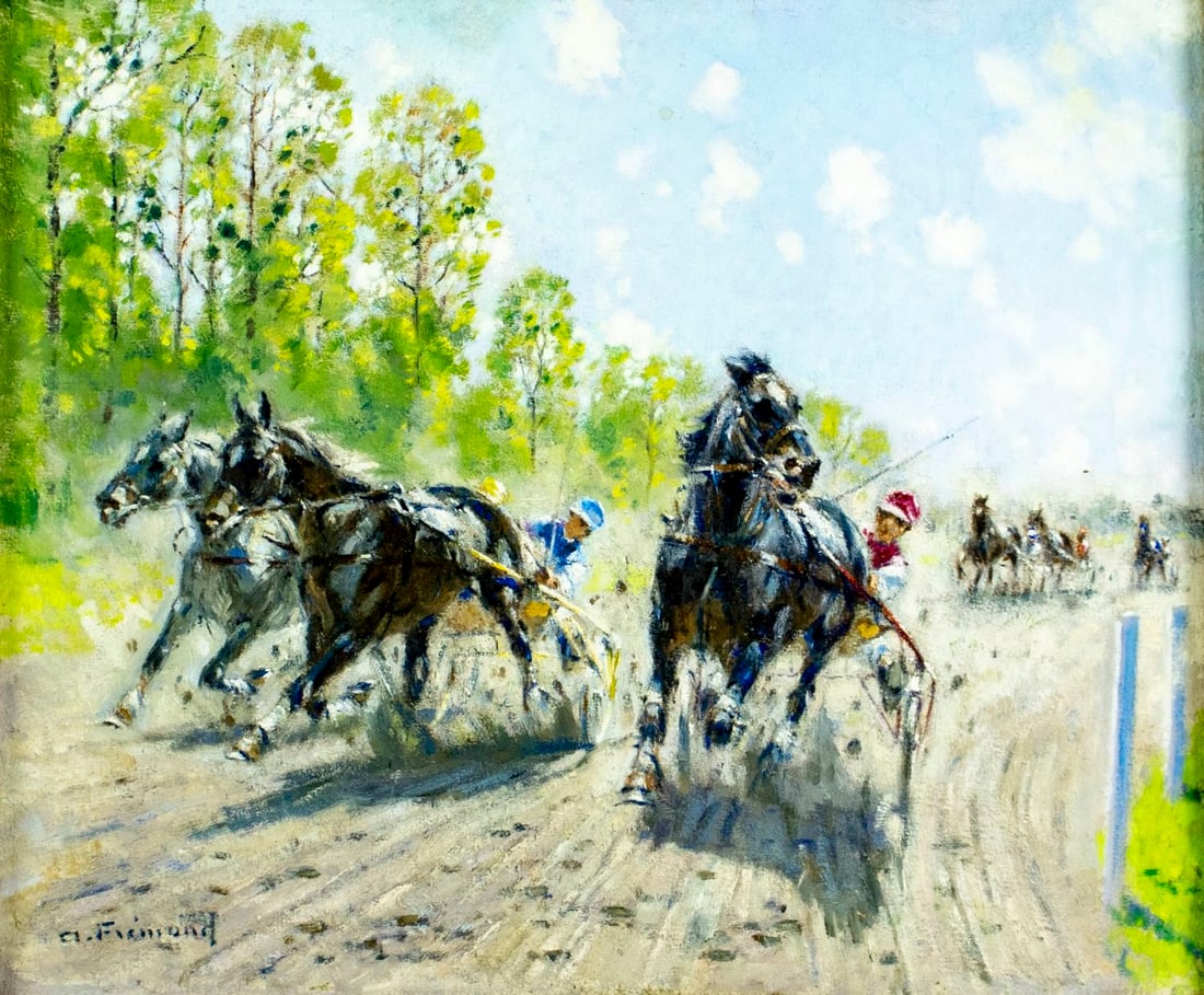 Andre Fremond (France,1884-1965) oil painting (1 of 13)