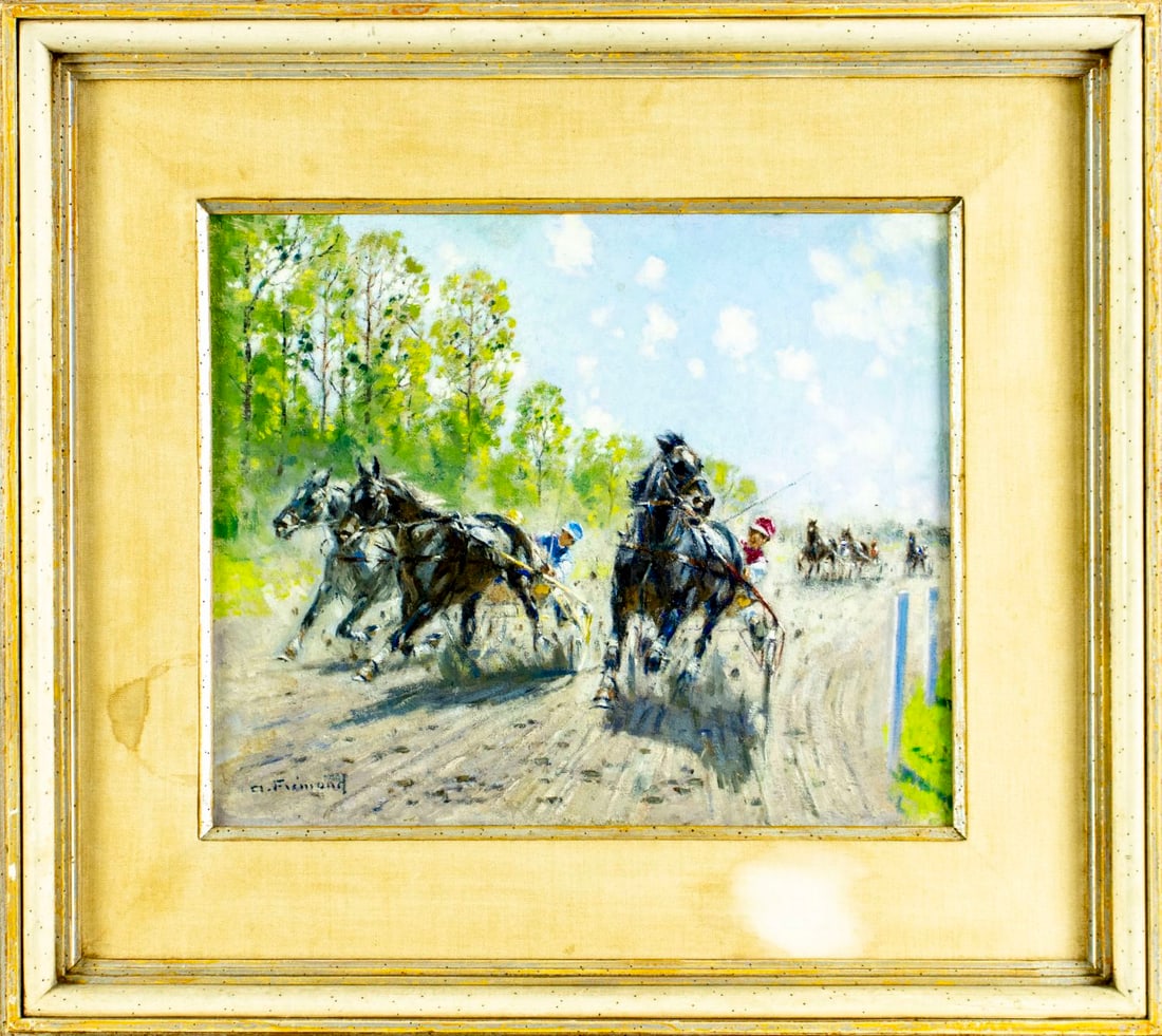 Andre Fremond (France,1884-1965) oil painting - 3