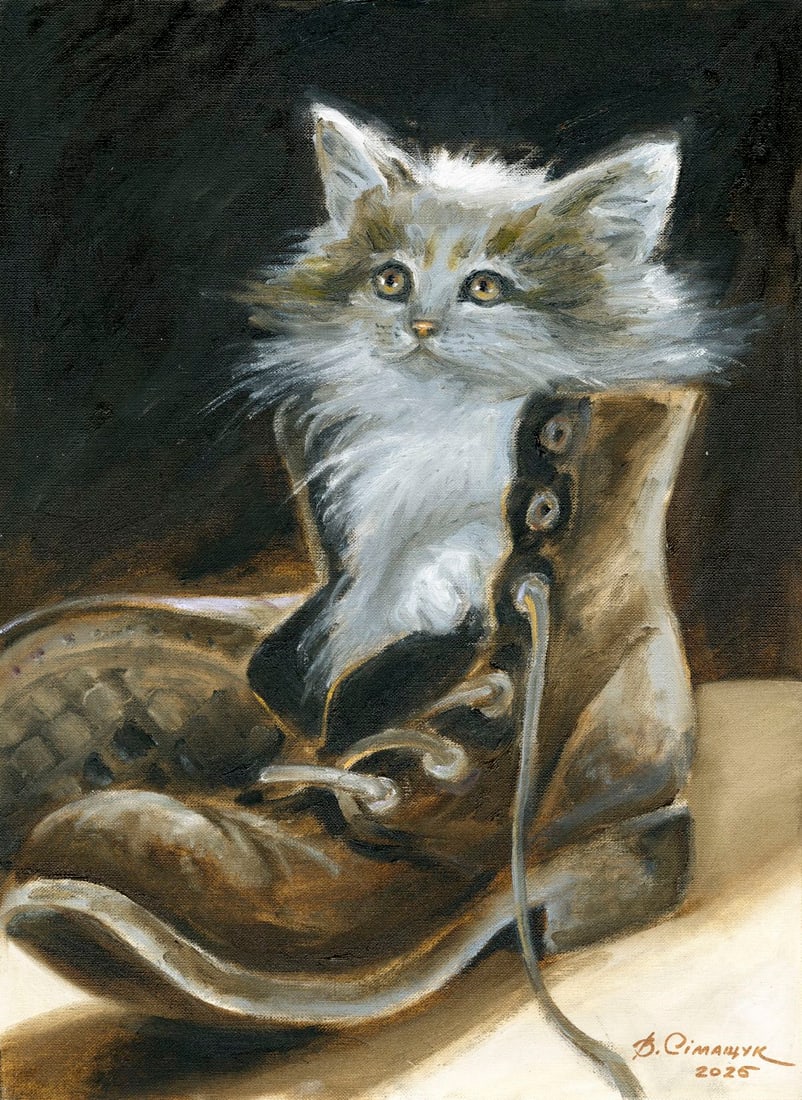 Valentina Simaschuk (Ukraine,20/21C) oil painting (1 of 12)