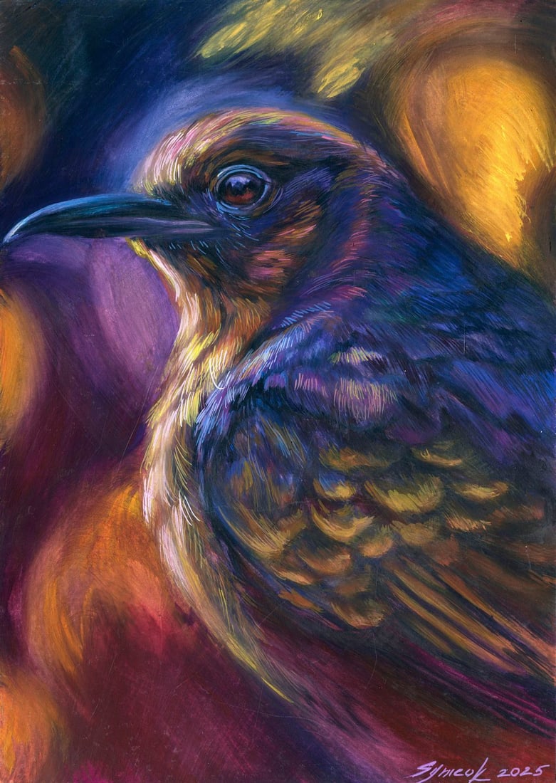 Tatiana Synieok (Ukraine,20/21C) gouache painting (1 of 12)