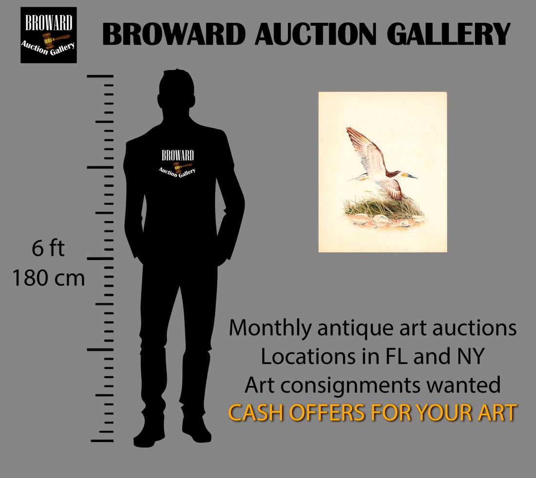 Scott Woolever (MD,20/21C) watercolor painting - 2