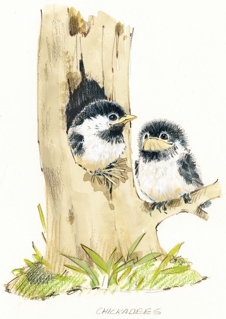 Al Fishman (PA,20C) gouache painting (1 of 13)