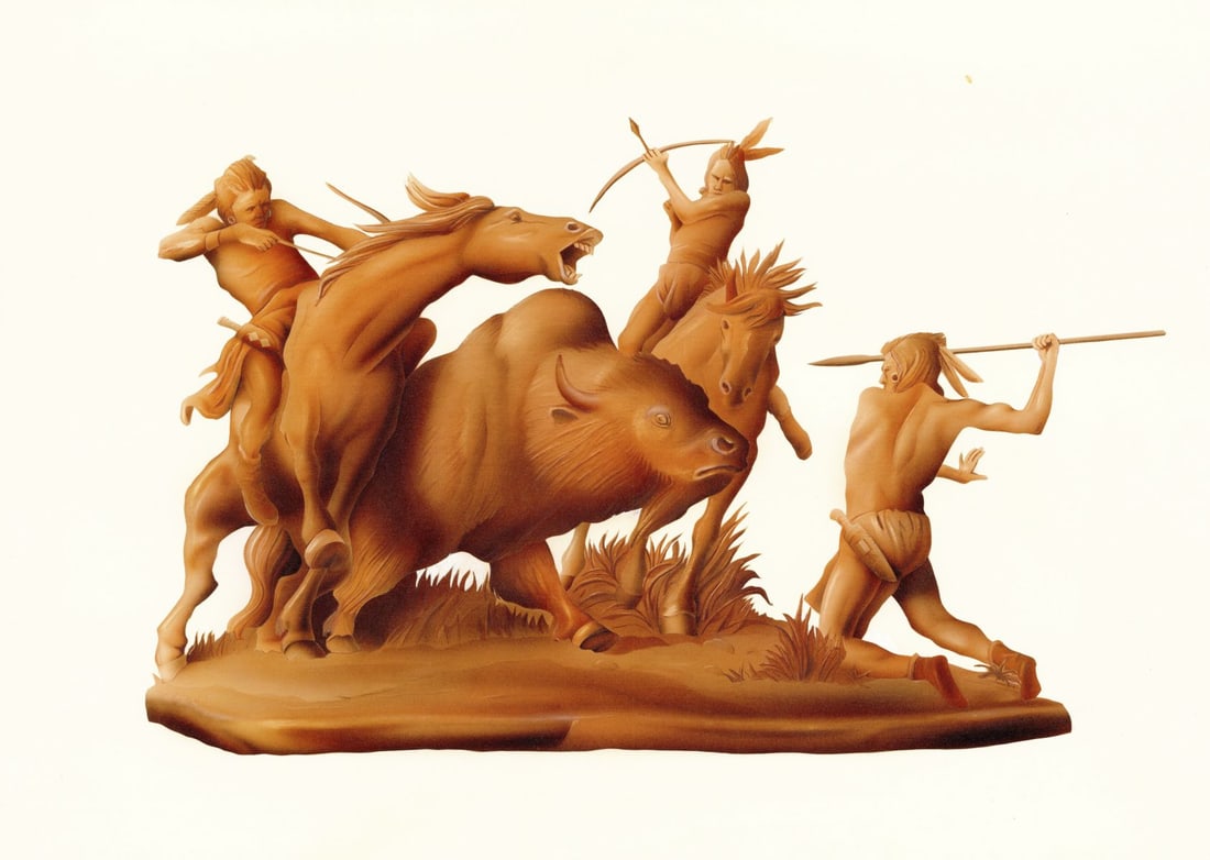 Al Collett (US,20C) gouache painting (1 of 11)