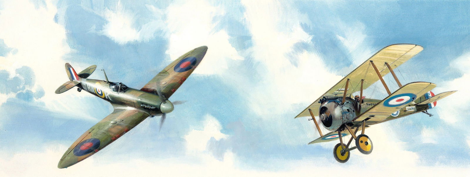 Michael Turner (UK,1934-2025) gouache painting (1 of 10)