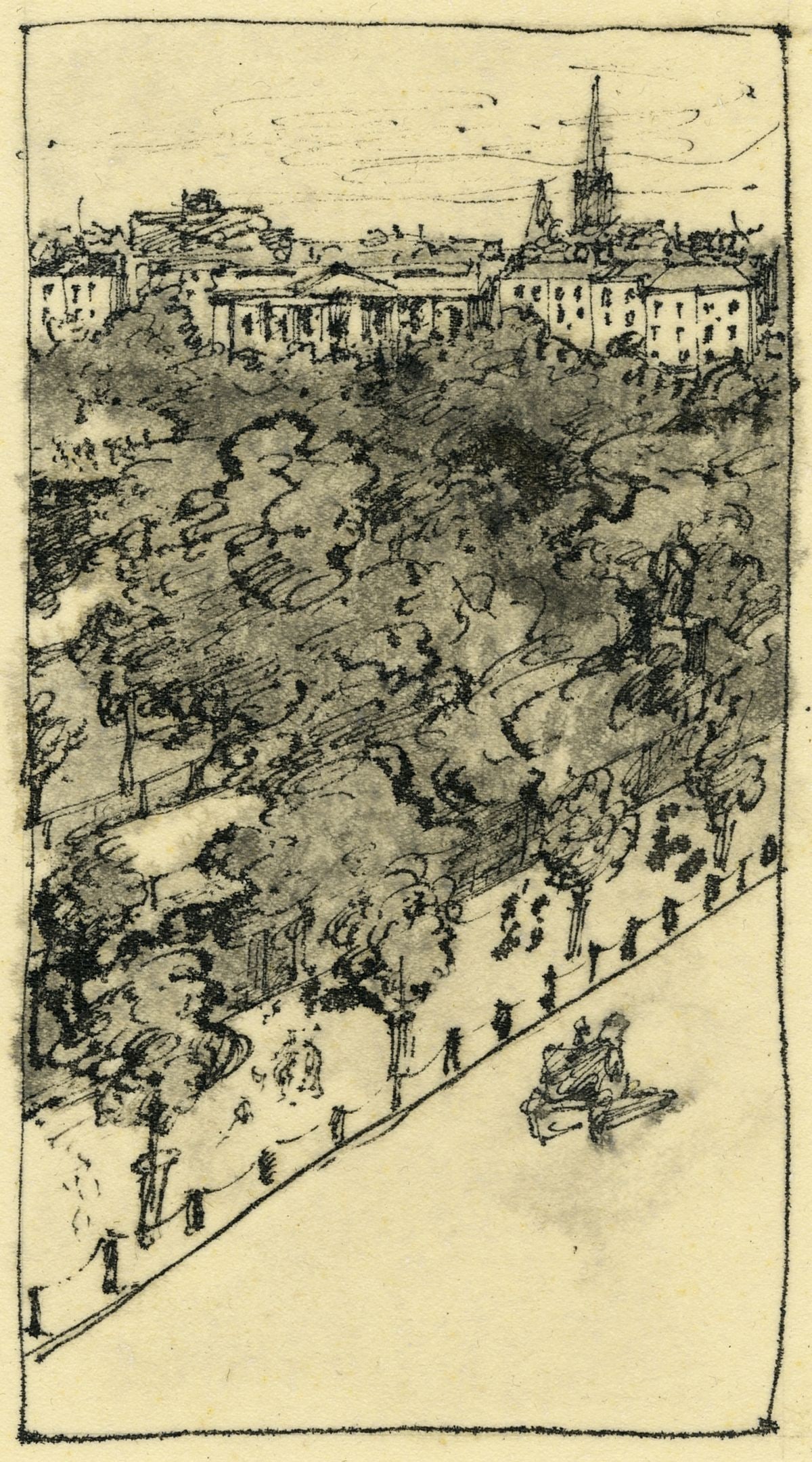 Allan Mardon (NY,AZ,Canada,1931-2020) ink painting (1 of 11)