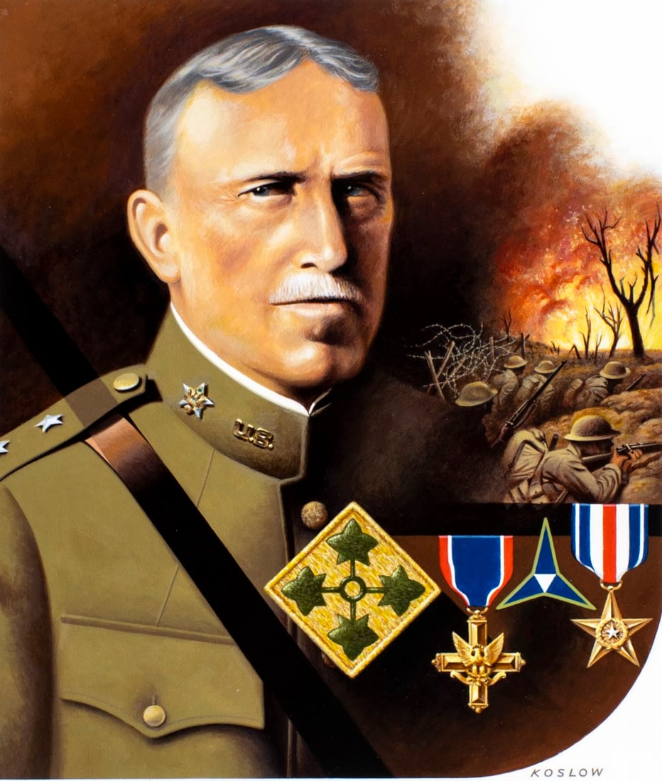 Howard Koslow (NJ,NY,1924-2016) oil painting (1 of 13)