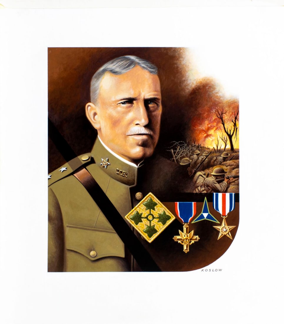 Howard Koslow (NJ,NY,1924-2016) oil painting - 2