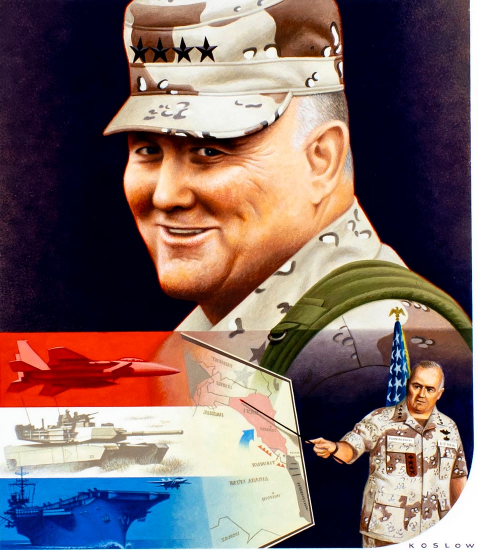 Howard Koslow (NJ,NY,1924-2016) oil painting (1 of 14)