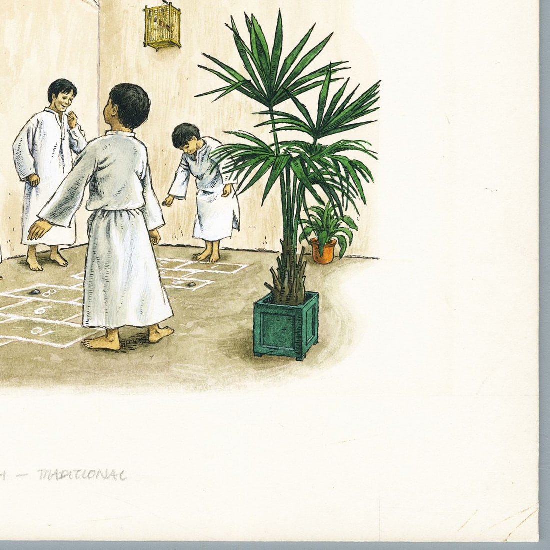 Marjorie Saynor (UK,1924-2012) watercolor painting - 10