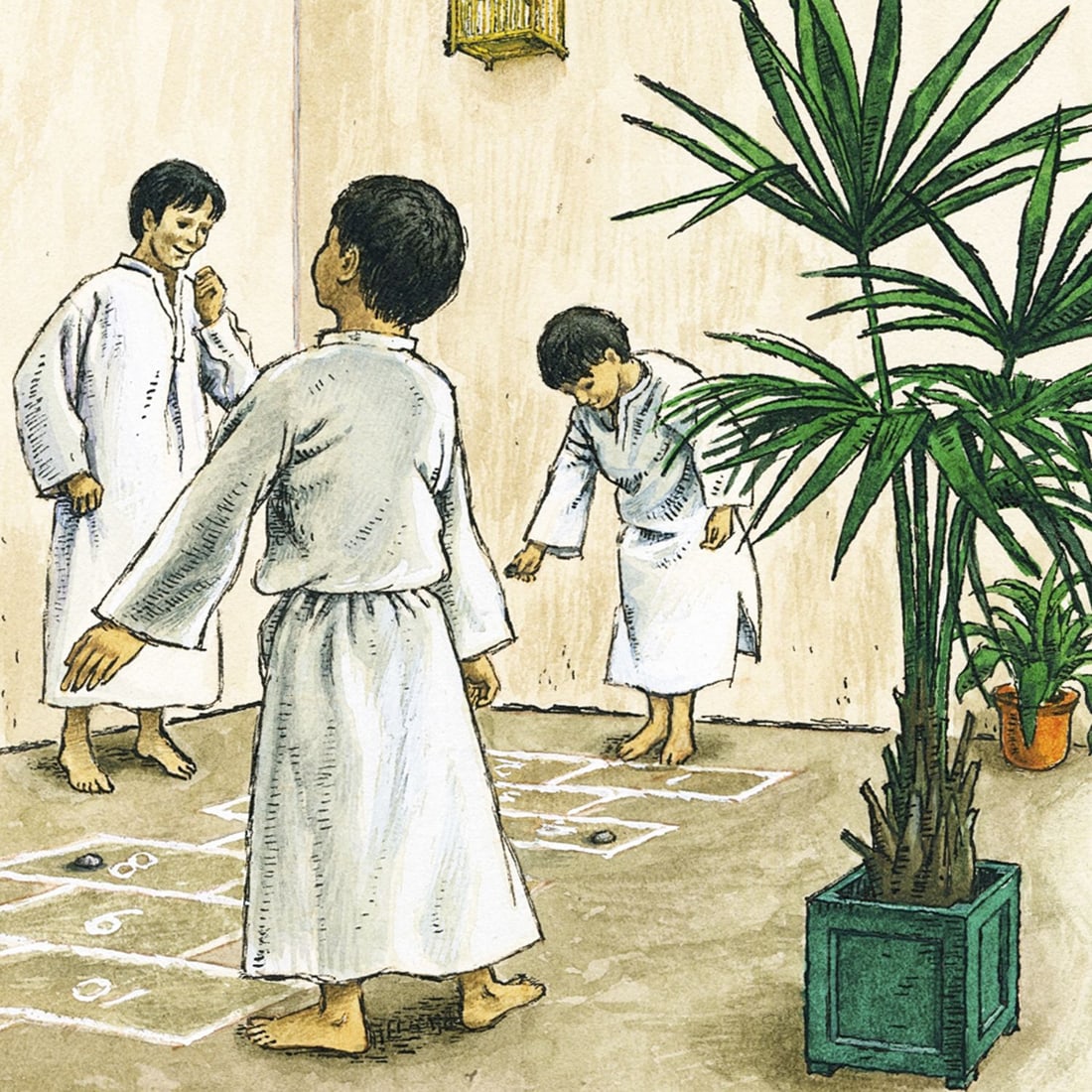 Marjorie Saynor (UK,1924-2012) watercolor painting - 7