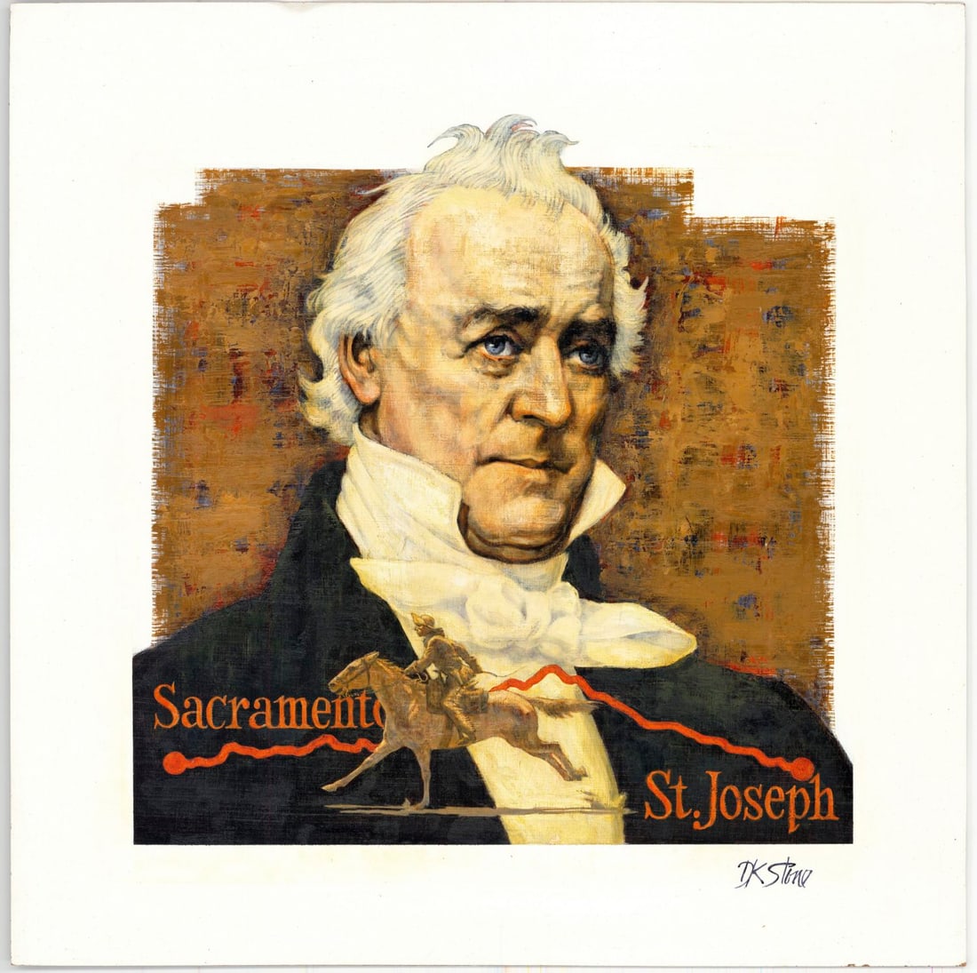 David Stone (OR,1922-2001) oil painting - 3