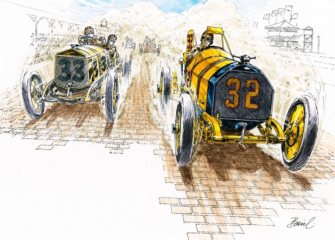 Basil Smith (UK,1925-2010) watercolor painting (1 of 13)