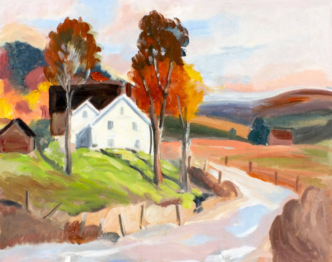 George Holloway (NJ,20C) oil painting (1 of 11)