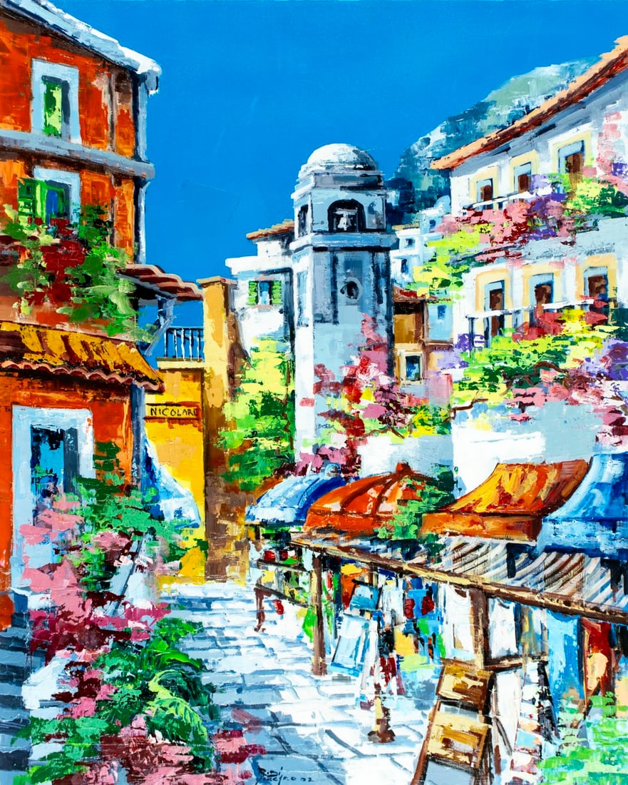 Roberto di Viccaro (Italy,b 1964) oil painting (1 of 13)