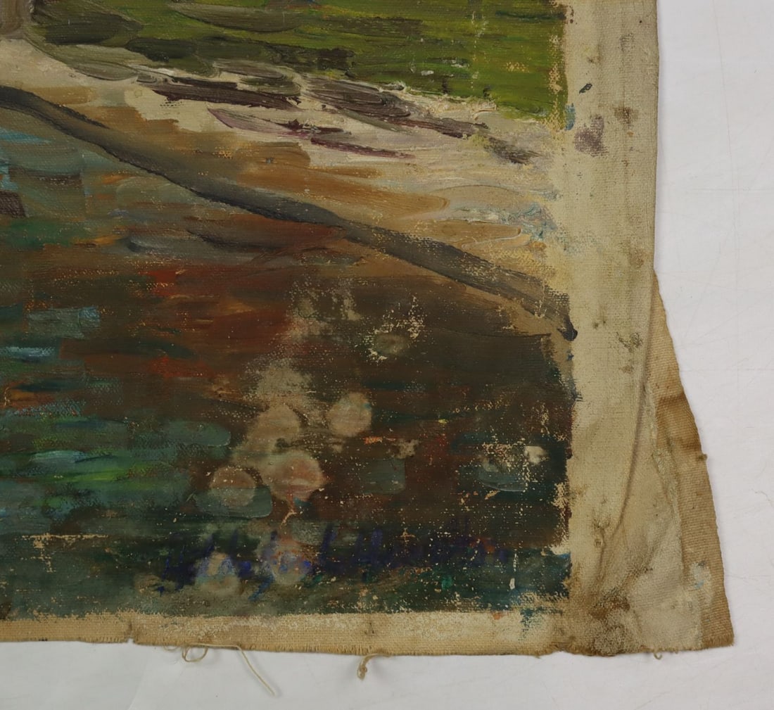 Hildegarde Hamilton (FL,VA,1898-1970) oil painting - 10