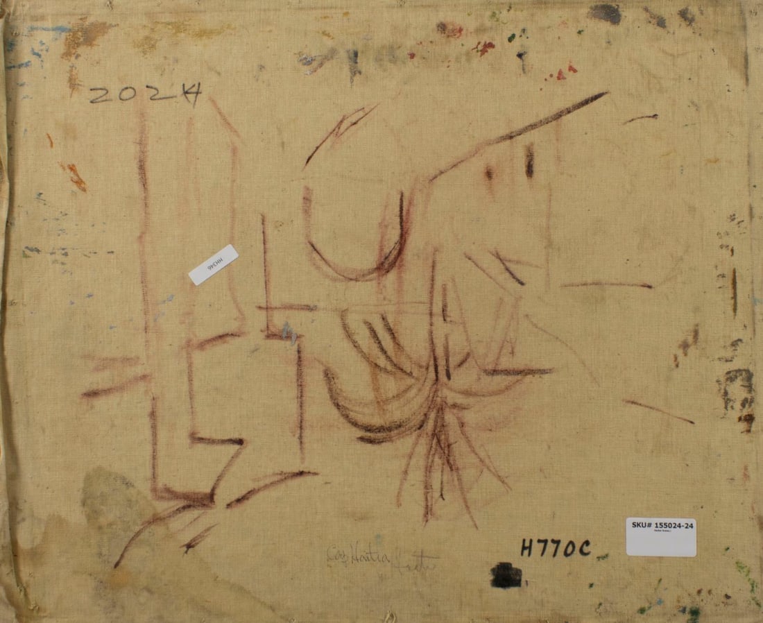 Hildegarde Hamilton (FL,VA,1898-1970) oil painting - 9