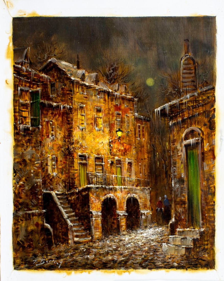 F Berthy (Europe,20C) oil painting - 3