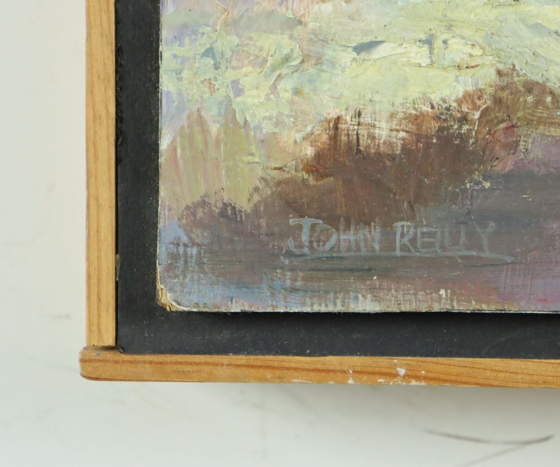 John Reilly (NY,NJ,1942-2021) oil painting - 10