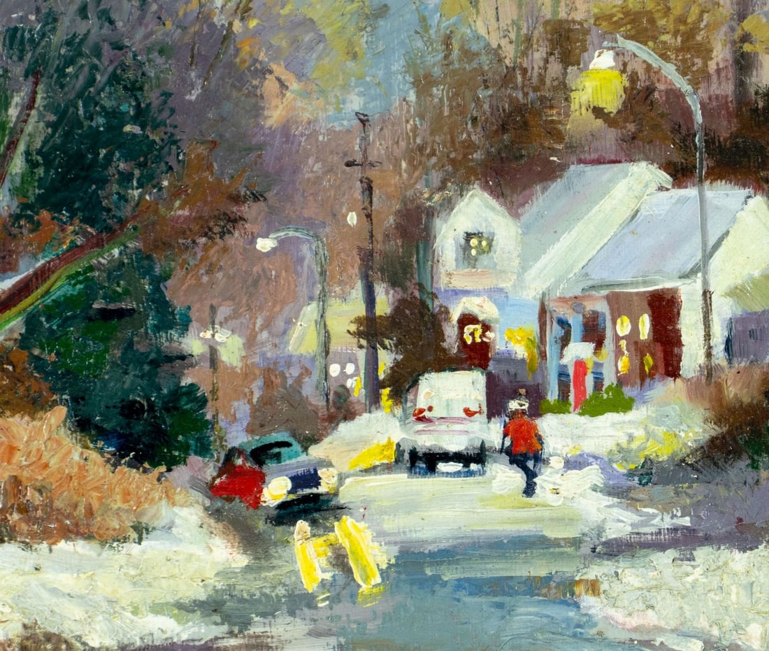 John Reilly (NY,NJ,1942-2021) oil painting - 5