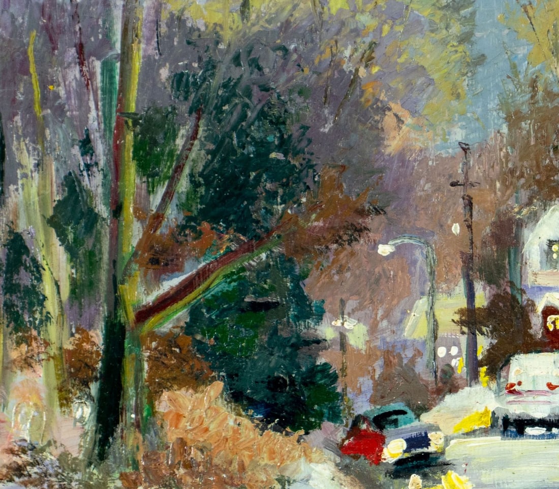 John Reilly (NY,NJ,1942-2021) oil painting - 6