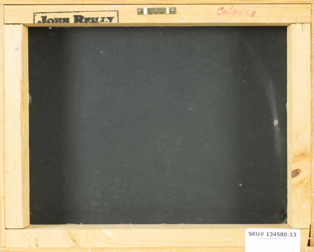 John Reilly (NY,NJ,1942-2021) oil painting - 9