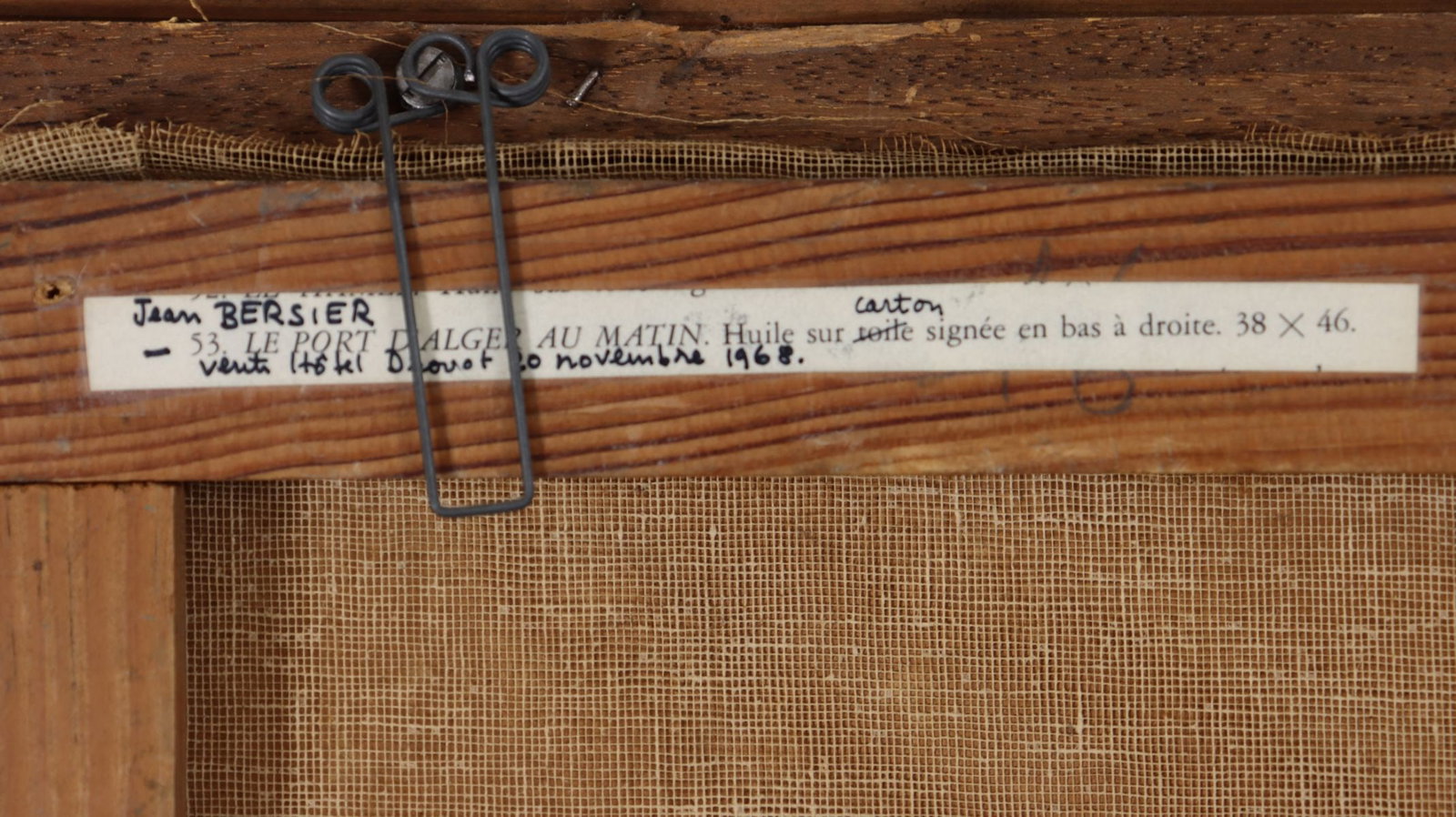 Jean Eugene Bersier (France,1895-1978) oil painting - 13