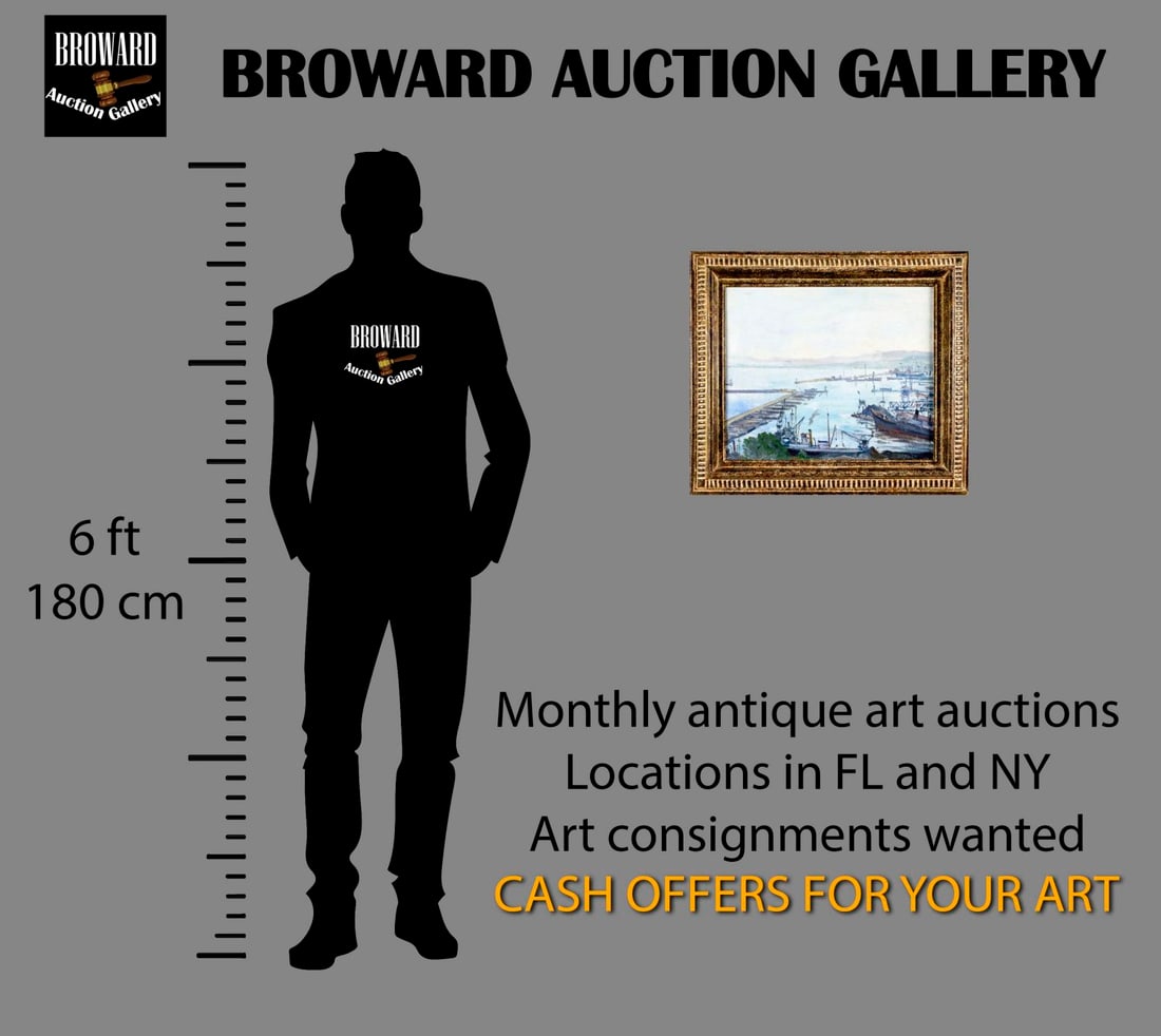 Jean Eugene Bersier (France,1895-1978) oil painting - 2