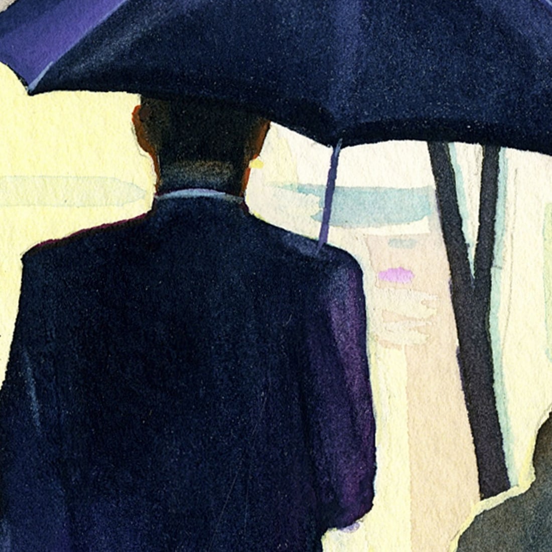 Mikhaylo Dmytriv (Ukraine,b 1997) watercolor painting - 8