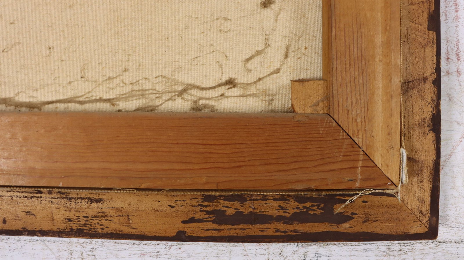 Vintage 20C American oil painting signed - 12