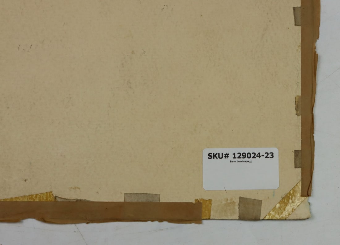 Richard Chase (CA,MA,1919-2007) watercolor painting - 11