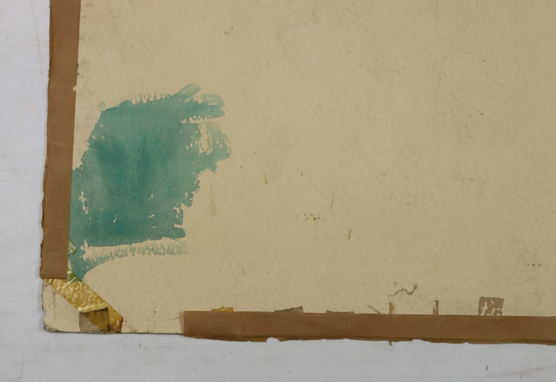 Richard Chase (CA,MA,1919-2007) watercolor painting - 12