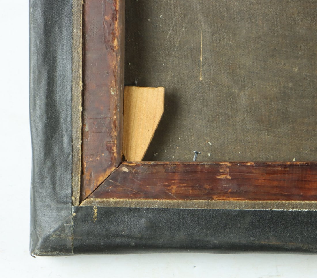 Antique early 20C American WPA oil painting signed - 12