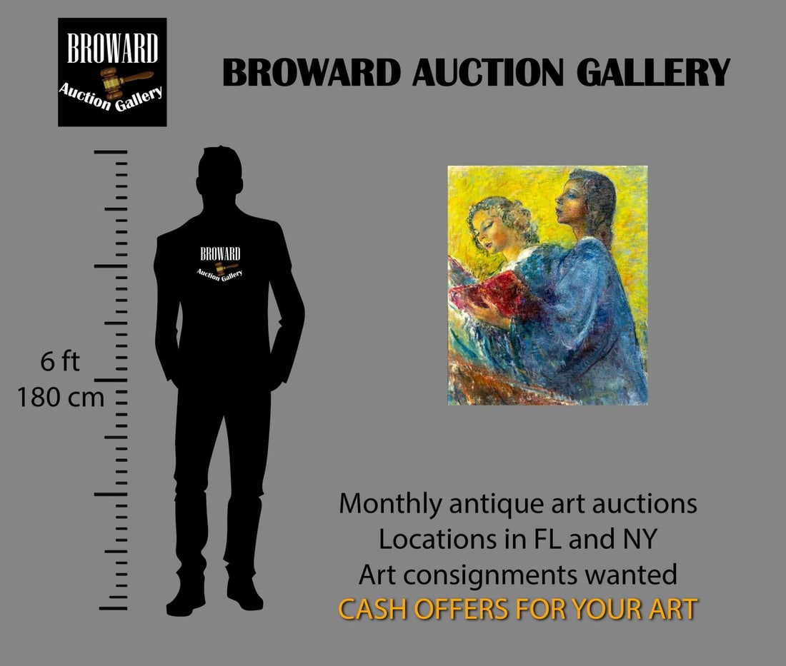 Clara Klinghoffer (NY,UK,Austria,1900-1970) oil painting - 2