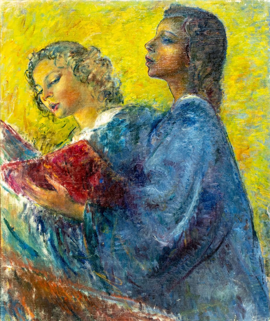 Clara Klinghoffer (NY,UK,Austria,1900-1970) oil painting - 3