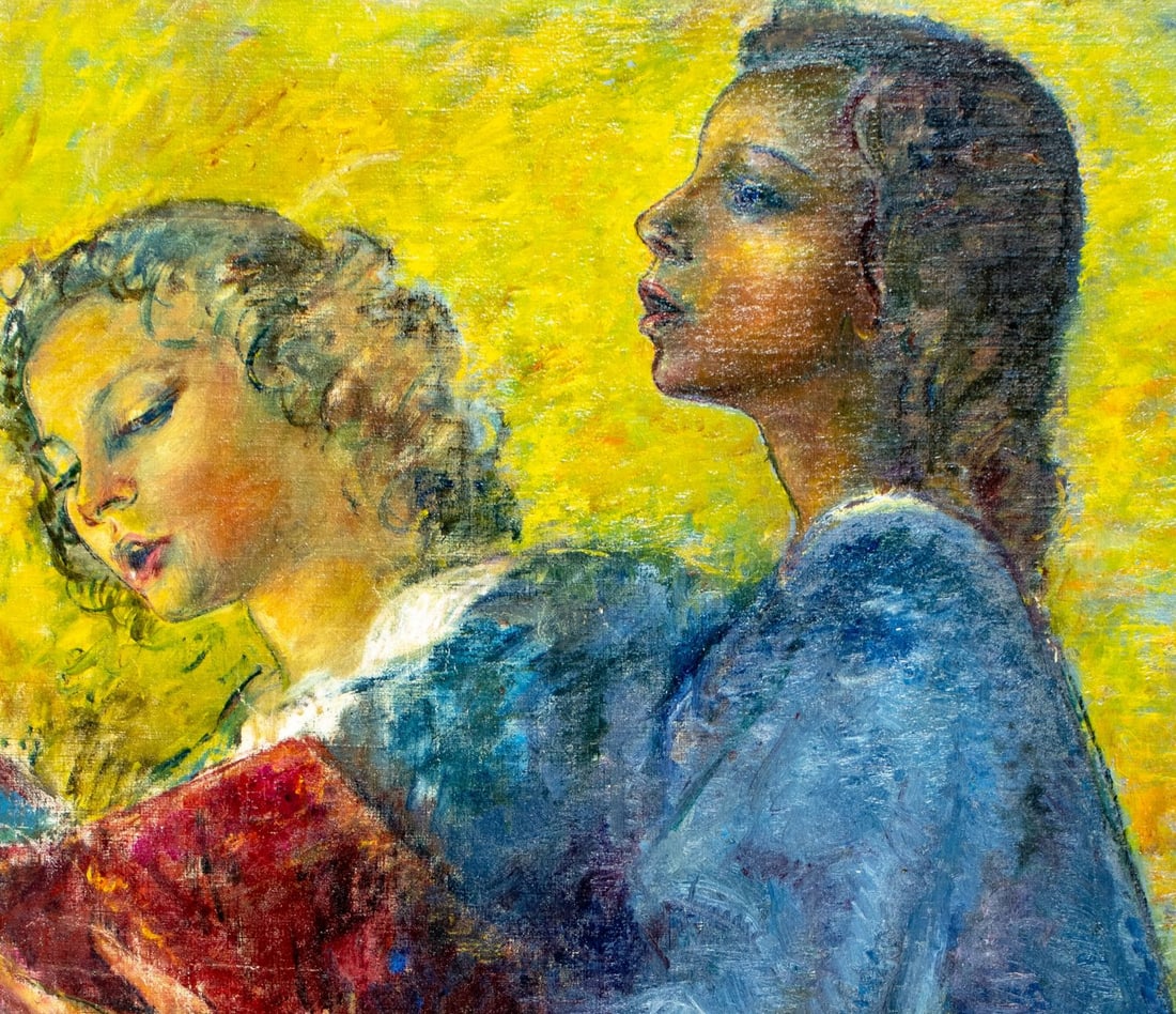 Clara Klinghoffer (NY,UK,Austria,1900-1970) oil painting - 5