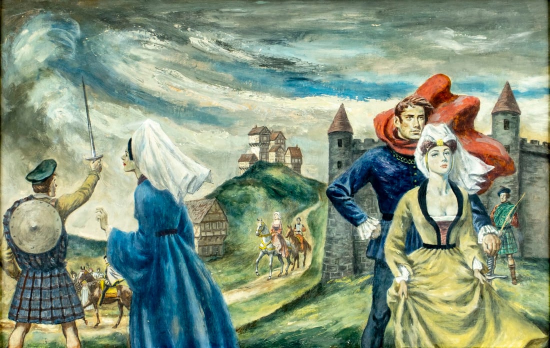 John Alan Maxwell (NY,1904-1984) oil painting (1 of 14)