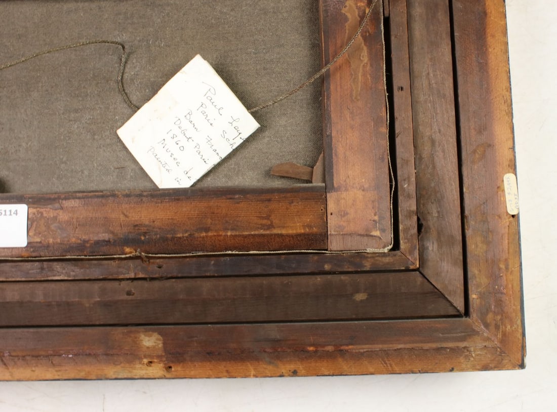 Paul Joseph Leyendecker (France,1842-1891) oil painting antique - 13