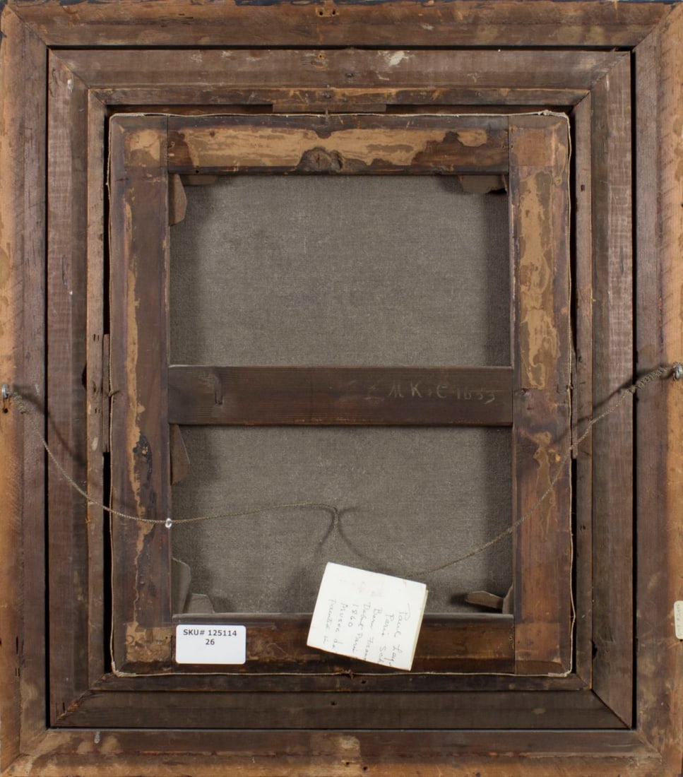 Paul Joseph Leyendecker (France,1842-1891) oil painting antique - 9