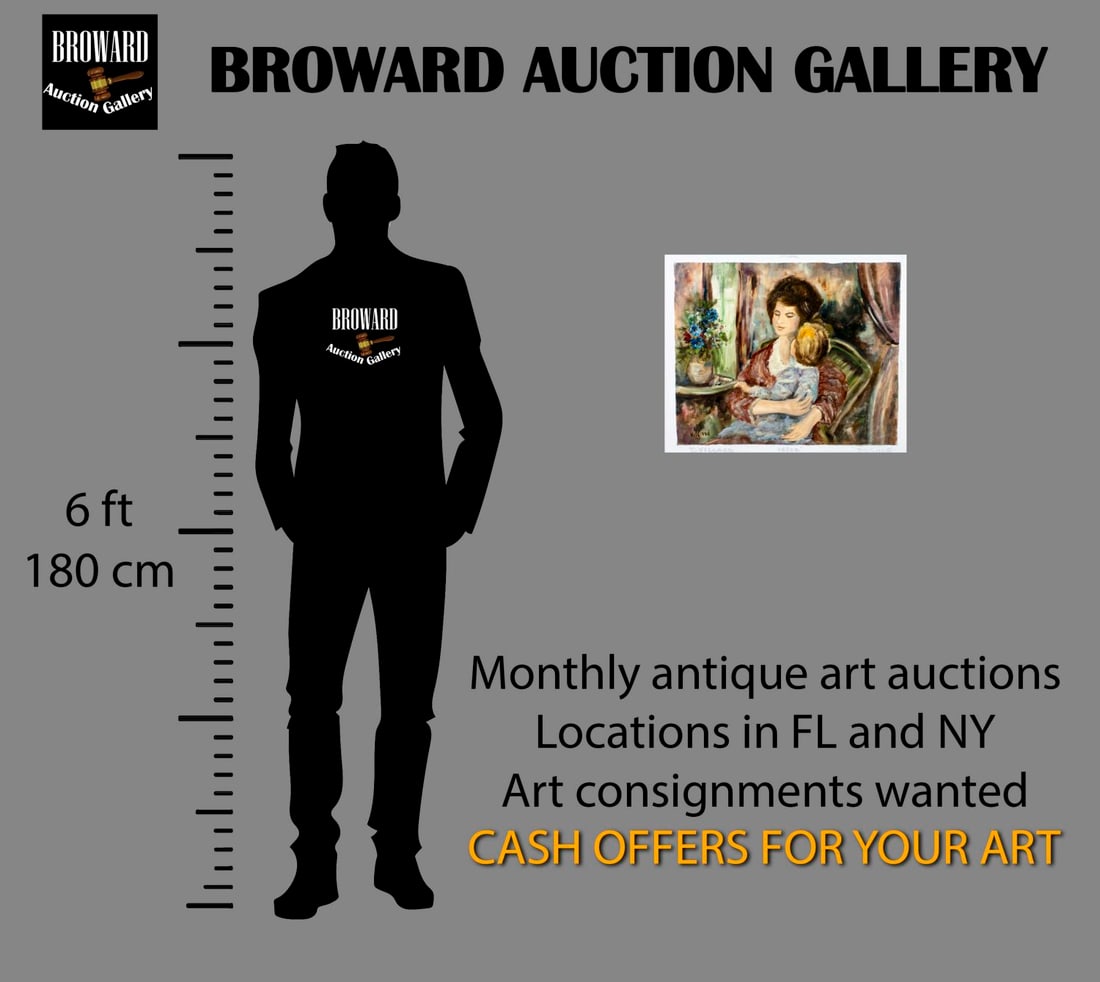 D Villard (Europe,20C) oil painting - 2