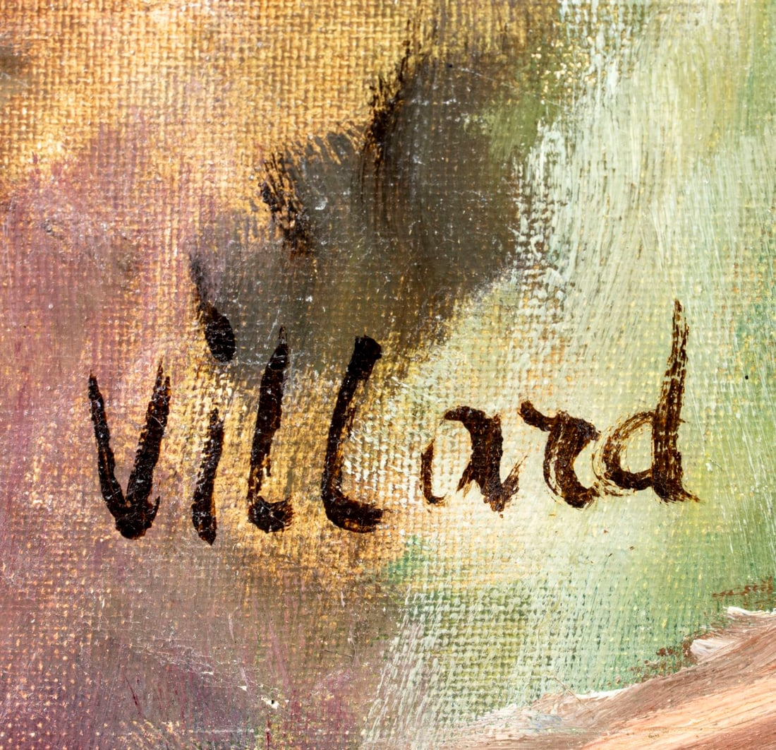 D Villard (Europe,20C) oil painting - 4